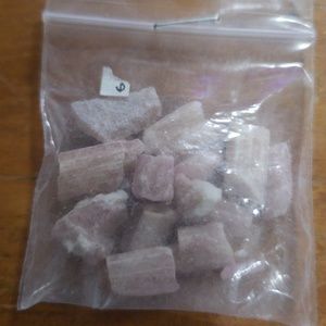 Natural uncut pink tourmaline
